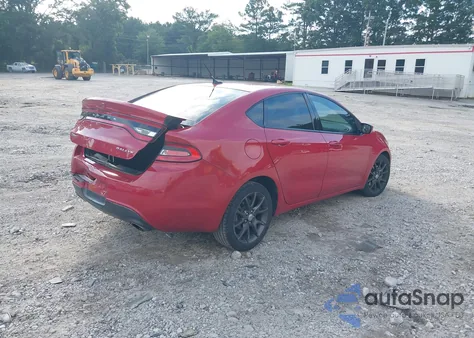 2016 Dodge Dart Sxt из США, поврежденный, VIN 1C3CDFBB7GD564707